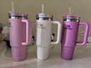 STANLEY保温杯巨无霸吸管杯水杯保温保冷高颜值不锈钢男女学生生日礼物 【季节限定】闪耀粉- 887ml 实拍图