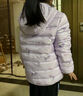 波司登25年秋季羽绒服鸭绒男女儿童5A抗菌合体短款轻薄连帽外套 实拍图
