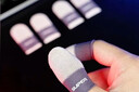 毕亚兹指套电竞 三角洲外设神器手机游戏手指套防汗不断触吃鸡王者专用触屏神之套轻薄透气无接缝2只YX39 实拍图
