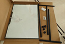 得力白板写字板120*90cm H型碳钢支架式磁吸书写移动升降办公会议黑板家庭辅导培训33715【升级双面】 实拍图