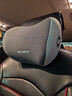 汽车头枕护颈枕车用靠枕座椅腰靠套装车内脖枕记忆棉护腰车载枕头 【双拼灰】回弹乳胶 舒享头枕【两个装】 实拍图
