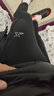 特步（XTEP）钜惠运动套头卫衣情侣百搭新款学生上衣男子上衣裤子潮流运动裤 正黑色-0145（加绒-男） L 实拍图