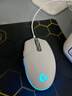 罗技（G）G102 有线游戏鼠标 白色 RGB灯效 吃鸡鼠标 绝地求生 轻量化设计 G102第二代 实拍图