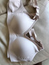 十月结晶哺乳文胸内衣上托聚拢无痕有型产妇喂奶文胸前开扣 青白肤 L码 实拍图