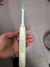 飞利浦（PHILIPS）【肖战推荐】电动牙刷钻石3系 生日礼物 情侣款送男生女友 微泡水流HX5161/05抹茶绿 国家补贴 实拍图