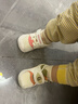 基诺浦婴儿棉鞋摇粒绒保暖学步鞋 冬季男女儿童加绒宝宝鞋子GB2355 象牙白/青苔绿/珊瑚橙 20 125mm 适合脚长125-129mm 晒单实拍图
