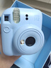 INSTAX富士instax立拍立得 一次成像相机 mini12精美礼盒 海岛绣球 含10张fafa花边相纸 实拍图