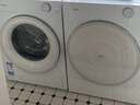松下（Panasonic）小薄荷S5顶奢版洗烘套装 银离子除菌 550mm超薄全嵌10kg滚筒洗衣机+变频热泵烘干机M2Q1+M2QR1 实拍图