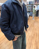 优衣库男装女装摇粒绒拉链茄克/长袖外套夹克25秋冬新款479793 05 天灰色 S /165/84A 实拍图