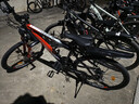 凤凰自行车成年人男女变速自行车青少年单车越野公路车学生山地自行车 钢架/全套轴承/建大轮胎/条轮灰 24速26寸【适合155-185cm】 实拍图
