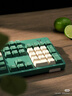 雷柏（Rapoo）V500PRO米绿升级款 104键有线背光机械键盘 PBT双色键帽电脑办公游戏全键无冲可编程键盘 红轴 实拍图