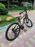 沃雷顿（VORLAD）山地自行车红日300碟刹禧玛诺24速可锁死前叉男士女士通勤单车 灰黑色26*17寸（身高165-180cm） 实拍图