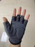 Keep 健身手套男女立体掌垫版 哑铃器械护腕力量训练耐磨防滑 碳灰S 实拍图