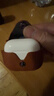 贝意品适用于AirPods4保护壳皮质Apple耳机4代耳机套二代超薄皮防丢四代男生一体式锁扣Airpods 4保护套 实拍图