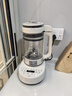 摩飞电器（Morphyrichards）低音破壁机 家用加热豆浆机 多功能预约定时榨汁搅拌机果汁机 双层隔音婴儿辅食机MR8202PLUS版白 实拍图