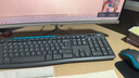 罗技（Logitech）MK275 键鼠套装 无线键鼠套装 办公键鼠套装 全尺寸 商务键鼠套装 带无线2.4G接收器 黑蓝色 实拍图