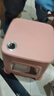 网红塑料凳子30.5cm客厅防滑凳餐桌凳简约可摞叠便携凳浴室凳 粉色【两种款式随机发】 （一个装） 实拍图