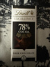 瑞士莲（Lindt）【王安宇同款】特醇排块78%黑巧100g 黑巧 健身减脂 生日礼物 实拍图