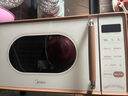 美的（Midea）小滋味微波炉烤箱一体机小型家用微波炉光波加热一级能效平板变频复古美拉德风C1G2 实拍图