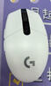 罗技（G）G102 有线游戏鼠标 白色 RGB灯效 吃鸡鼠标 绝地求生 轻量化设计 G102第二代 实拍图