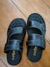 金利来（Goldlion）男鞋都市休闲透气凉鞋两穿轻便皮鞋沙滩鞋59622032701A-黑色-41码 实拍图