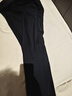 京东京造【可机洗羊毛西裤】裤子男商务休闲裤西装送礼物 黑34 实拍图