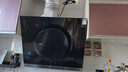 老板油烟机小尺寸大吸力免拆洗侧吸烟灶套装黑色21A5H白色21A6H低噪音一级能效天然气 以旧换新 21A5H静谧黑 实拍图