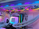 九州风神（DEEPCOOL）冰果360PRO白色一体式水冷散热器/PWM调速水泵/升级高性能ARGB风扇/3年质保 实拍图