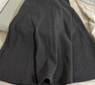 优衣库女装绒面针织喇叭中裙/半身裙裙子481434 31 米色 M /160/68A 实拍图