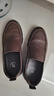 骆驼皮鞋男士商务休闲鞋软底软皮爸爸懒人鞋子W932263660棕色40 实拍图