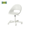 宜家（IKEA）LOBERGET洛贝里特马尔夏转椅家用靠背椅办公椅书桌椅 白色转椅 实拍图