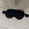 TA真丝眼罩桑蚕丝睡眠遮光透气男女士通用午睡觉舒适夏日冰凉感黑色 实拍图