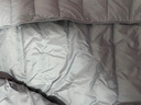 雪中飞经典新款百搭轻薄男式立领短款羽绒服马甲包边大口袋休闲鸭绒 静谧灰|8210-女 2XL 185/104A 实拍图