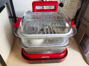 大宇（DAEWOO）【万食电蒸锅】加厚高绷玻璃 多功能炖蒸煮一体蒸汽锅分体可拆洗不锈钢S31-SE-FGH 实拍图