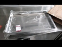 百畅  食品级304不锈钢托盘长方形盘子家用方盘餐盘烤鱼铁盘子蒸盘 升级款304加厚浅盘22*2*32cm 实拍图