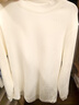 布先生小高领加厚保暖长袖打底T恤男秋冬打底衫 象牙白 L/175  实拍图