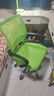 舒客艺家 电脑椅办公椅职员网椅转椅会议椅子家用电脑靠背椅休闲椅培训椅 106绿色-加固钢爪 实拍图