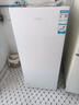 海尔（Haier）138升风冷无霜立式小冰柜家用小型冷藏柜冷冻柜两用 抽屉式冷柜商用小冰箱BD-138WGH90WF国家补贴 实拍图