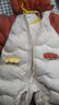巴拉巴拉童装婴儿羽绒服宝宝连体衣新生儿2025冬加厚哈衣爬服208425120204 实拍图