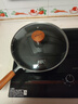 苏泊尔（SUPOR）平底锅 有钛铁不粘煎锅无涂层铸铁牛排锅家用大容量EJ28AYT01 实拍图