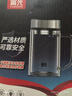 富光双层玻璃杯支持团购定制泡茶杯办公杯带把 大容量男女水杯子580ML 实拍图