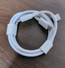 华为6A数据线 USB Type-C转USB Type-C 线长1m/高品质线芯/持久耐用 白色 实拍图