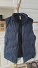 【清仓捡漏】马甲男士休闲百搭加厚秋冬防寒保暖坎肩加棉背心 蓝色 3XL 建议150-165斤 实拍图