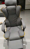 奥伦福特 电脑椅办公椅子电竞椅家用人体工学椅老板椅主播靠背椅皮革转椅 工学椅-灰+乳胶+脚踏【猫抓皮】 实拍图