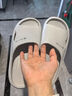 洁丽雅防臭拖鞋男士夏季2025新款居家室内浴室洗澡eva家用防滑凉拖鞋女 咖色【柔软舒适】 42-43 适合41-42码 实拍图