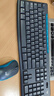 罗技（Logitech）MK275 键鼠套装 无线键鼠套装 办公键鼠套装 全尺寸 商务键鼠套装 带无线2.4G接收器 黑蓝色 实拍图