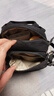 The North Face北面单肩包男女同款25新款户外运动便携斜挎包迷你轻便旅行包8C6F KX7/宇宙黑 3升/210*155*100mm 实拍图