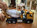 卡威（KIV）合金工程车玩具翻斗运输车吊车挖掘机搅拌车大卡车儿童玩具车男孩 水泥搅拌车黄色 实拍图