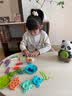 飒望【德国】面条机儿童彩泥橡皮泥无毒食品级玩具男孩女孩3-12岁礼物 DIY熊猫面条机【15造型模具+彩泥24+模具4】 实拍图