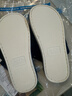 回力日系柔软情侣棉拖秋冬家居室内保暖棉鞋男款HL0006蓝色42-43码 实拍图